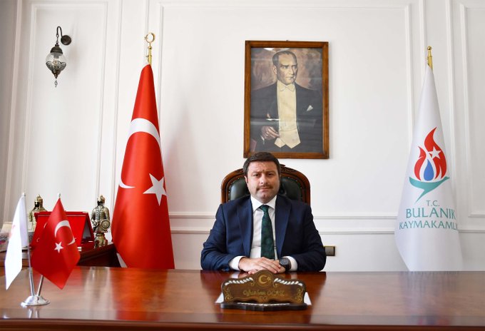  Kaymakamımız ve Belediye Başkan V. Oğuzhan Ocak'ın 10 Kasım Atatürk'ü Anma Mesajı