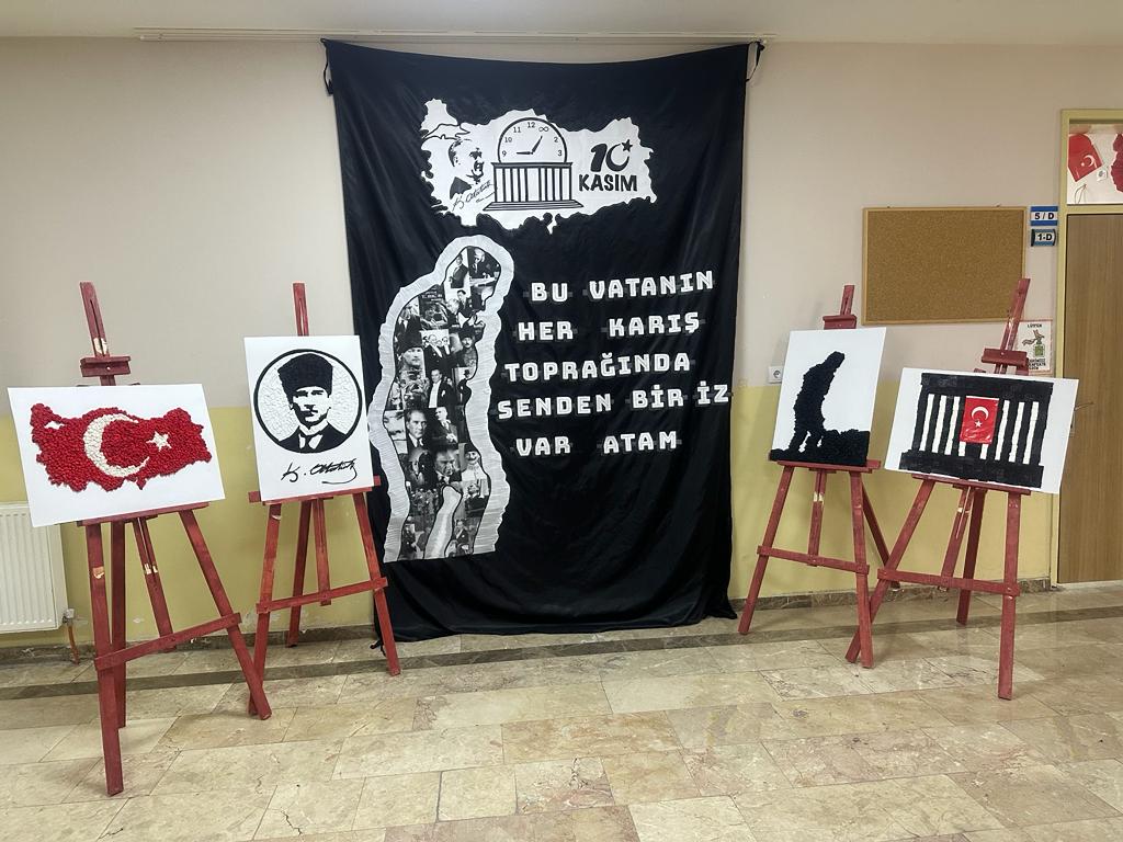 İlçemizde "Vefatının 85. Yıl Dönümünde 10 Kasım Atatürk'ü Anma Günü"